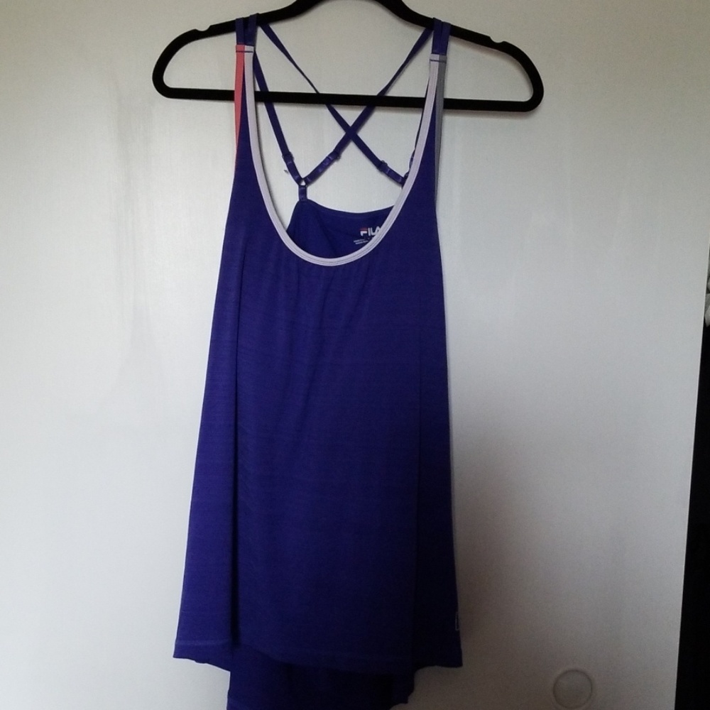 Fila strappy tank. XL.